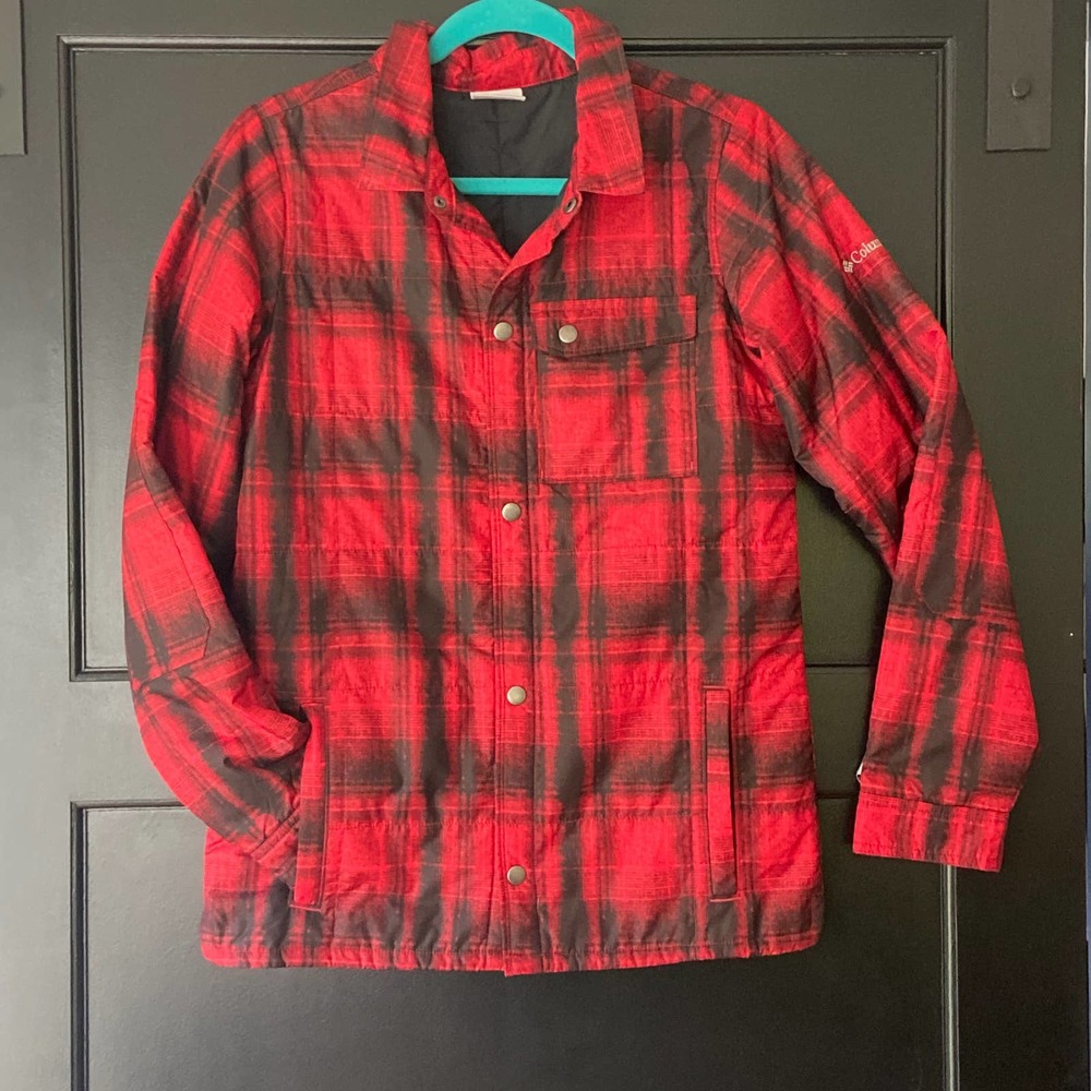 Columbia Snap Up Lightweight Shirt Womens Sz S Youth XL